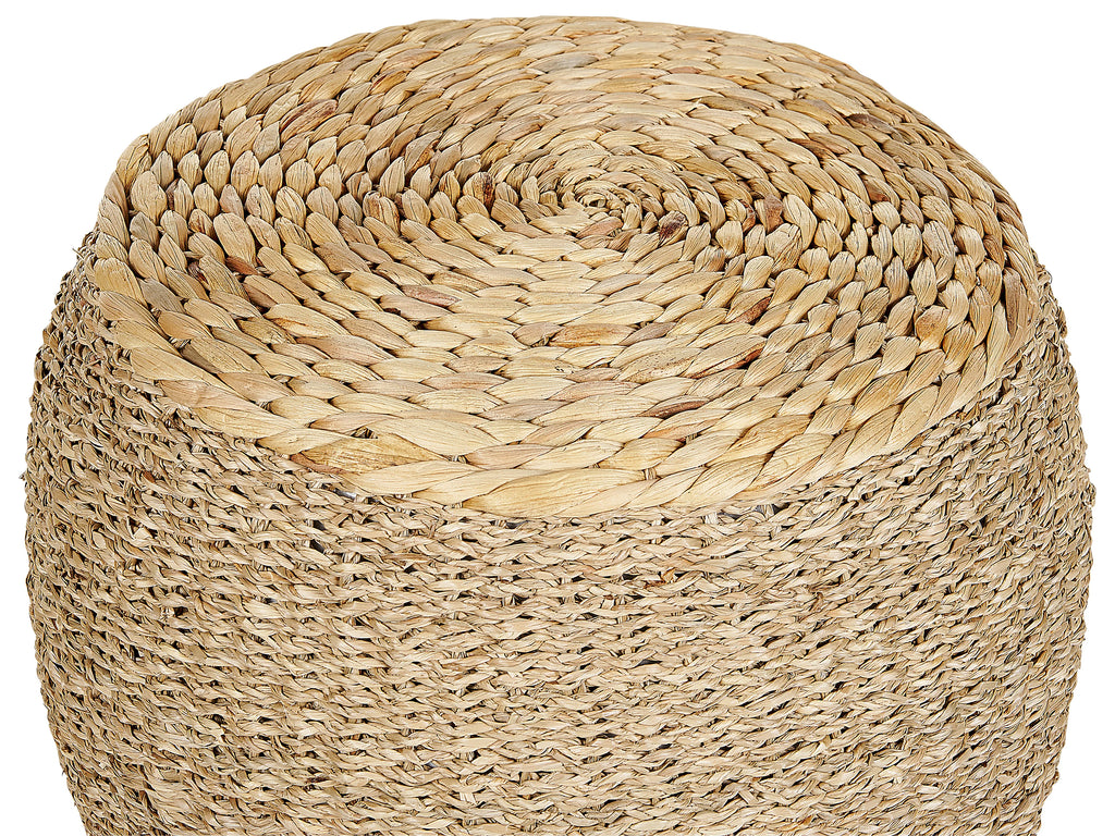 Pouf Algues marines Beige
