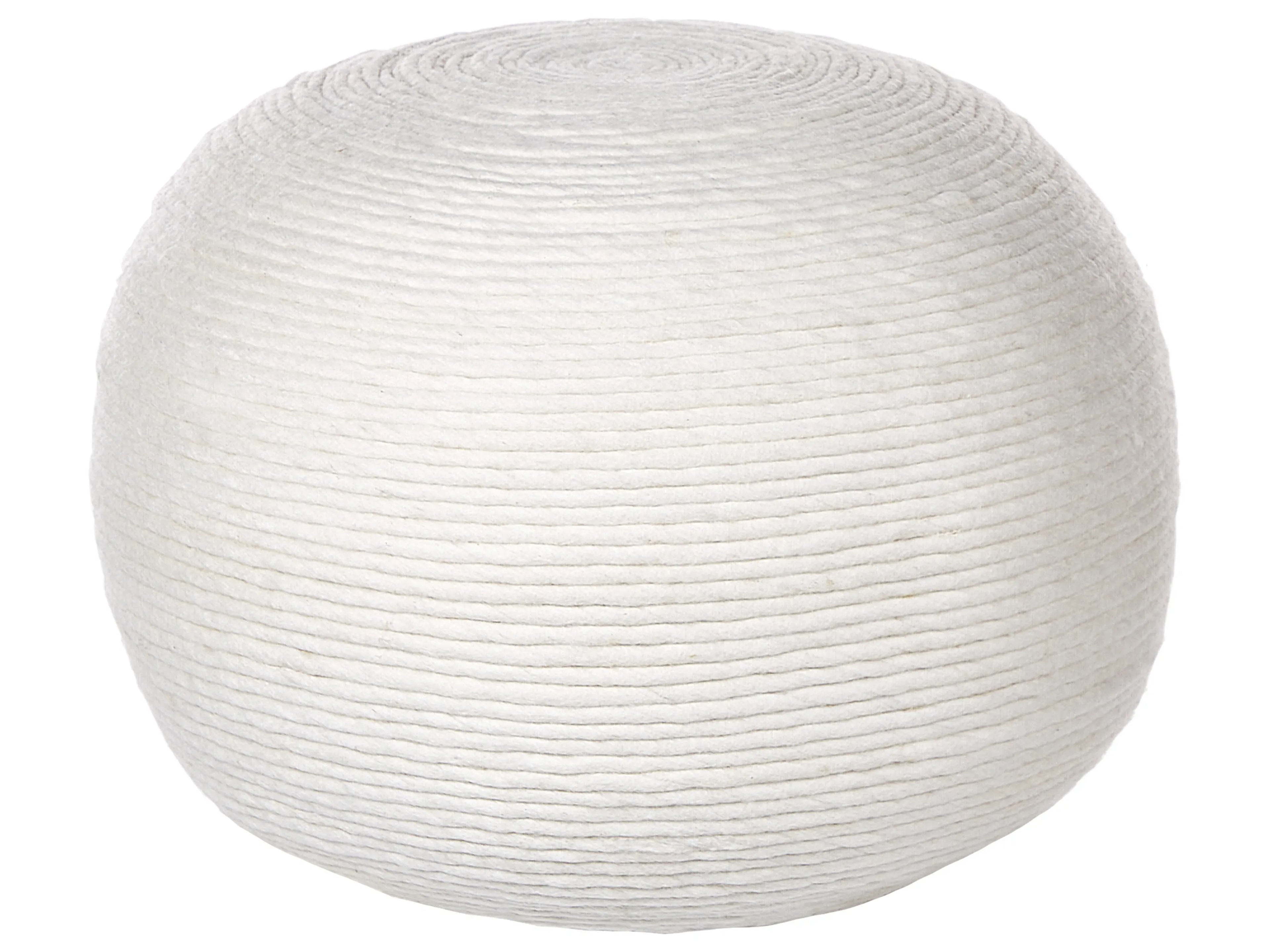 Pouf TAKHABI Lana Bianco