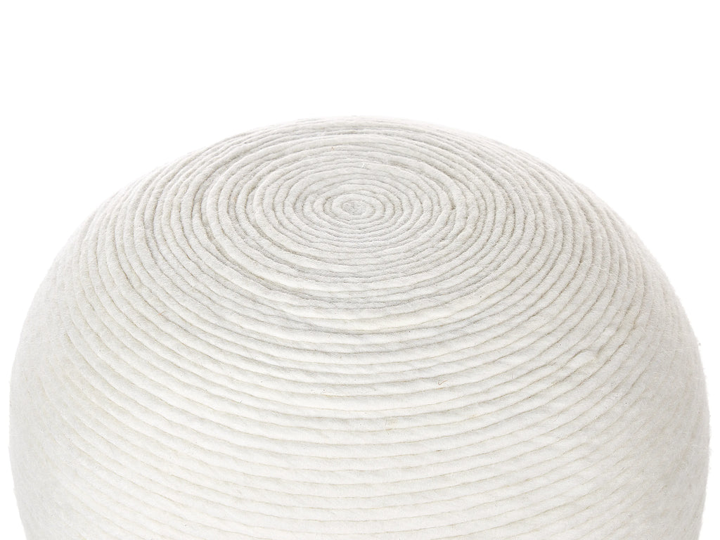 Pouf Lana Bianco