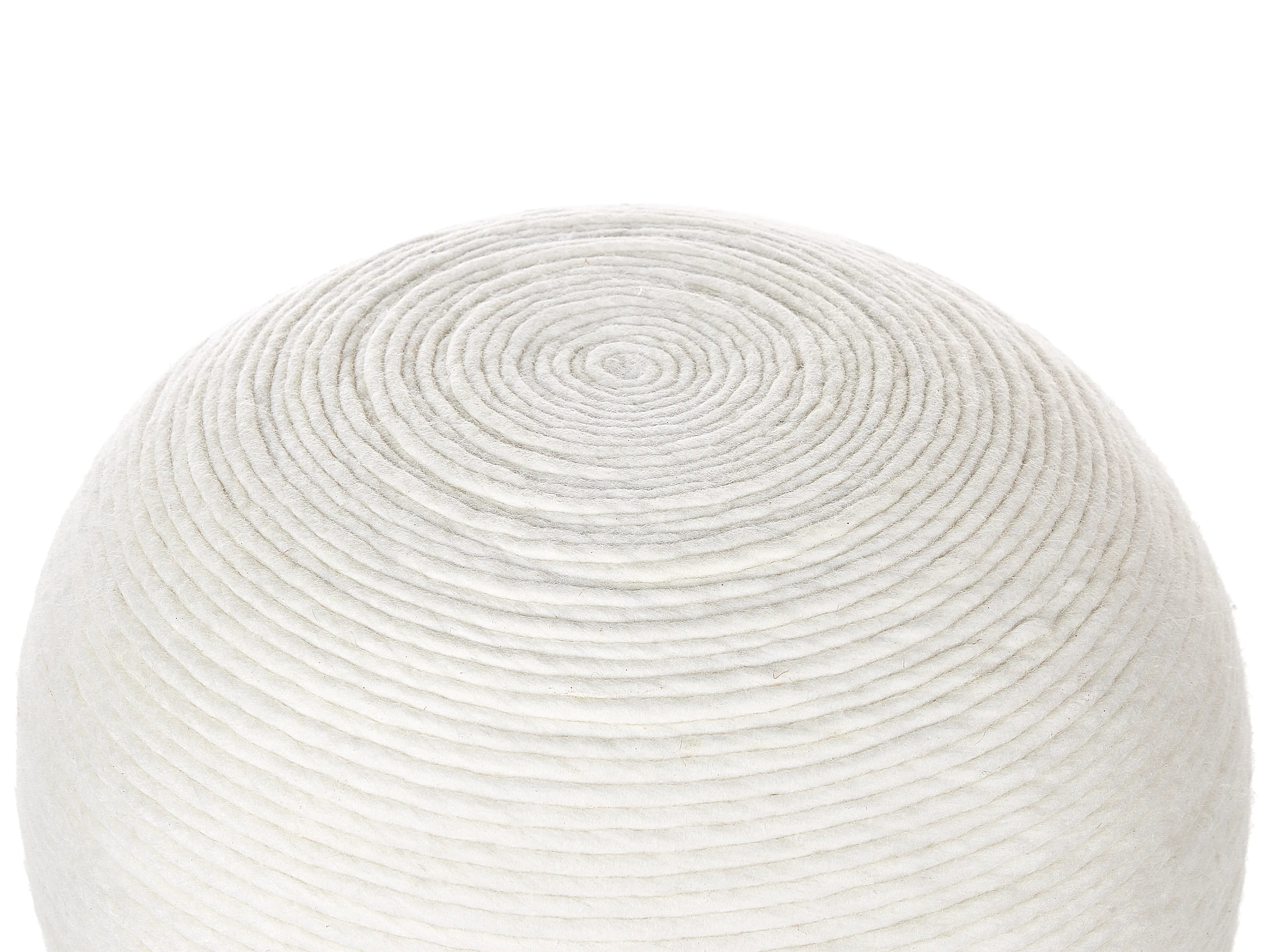Pouf Lana Bianco