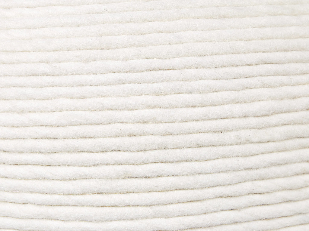 Pouf Lana Bianco