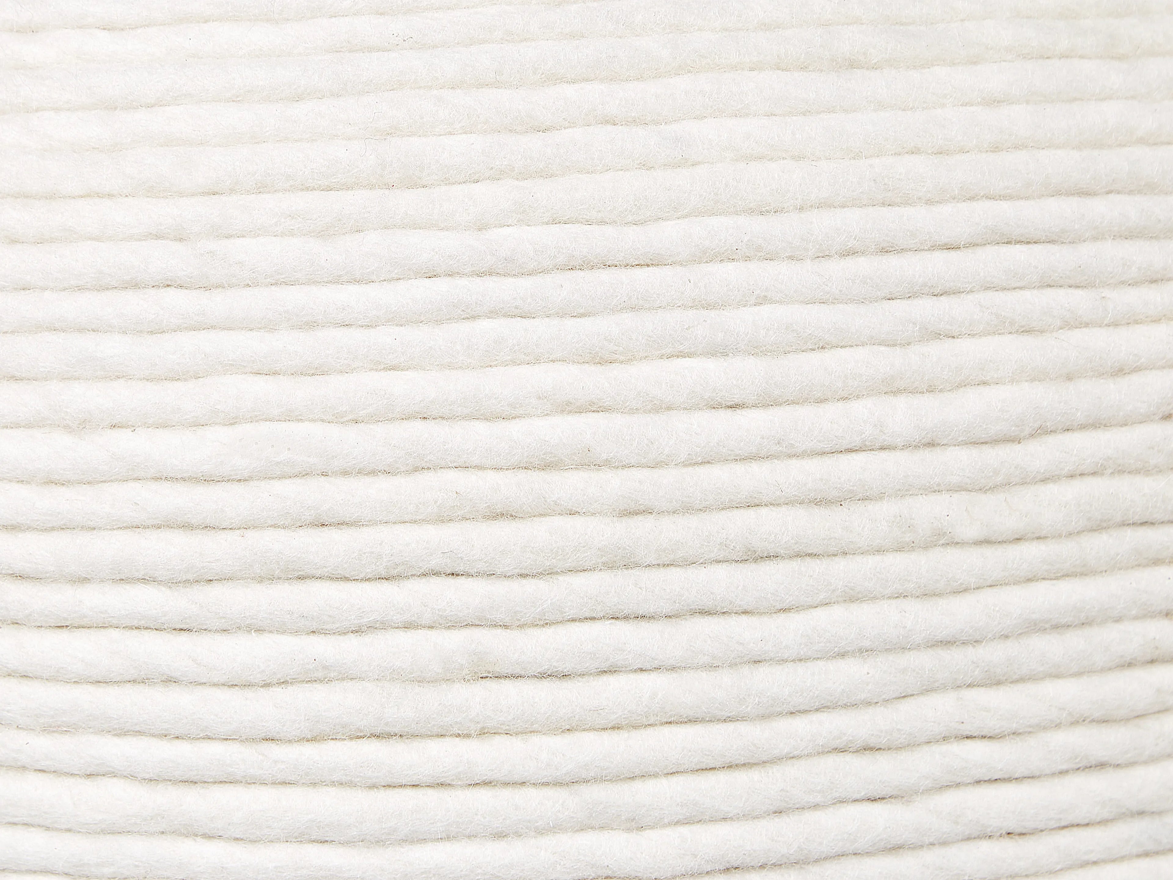 Pouf Lana Bianco
