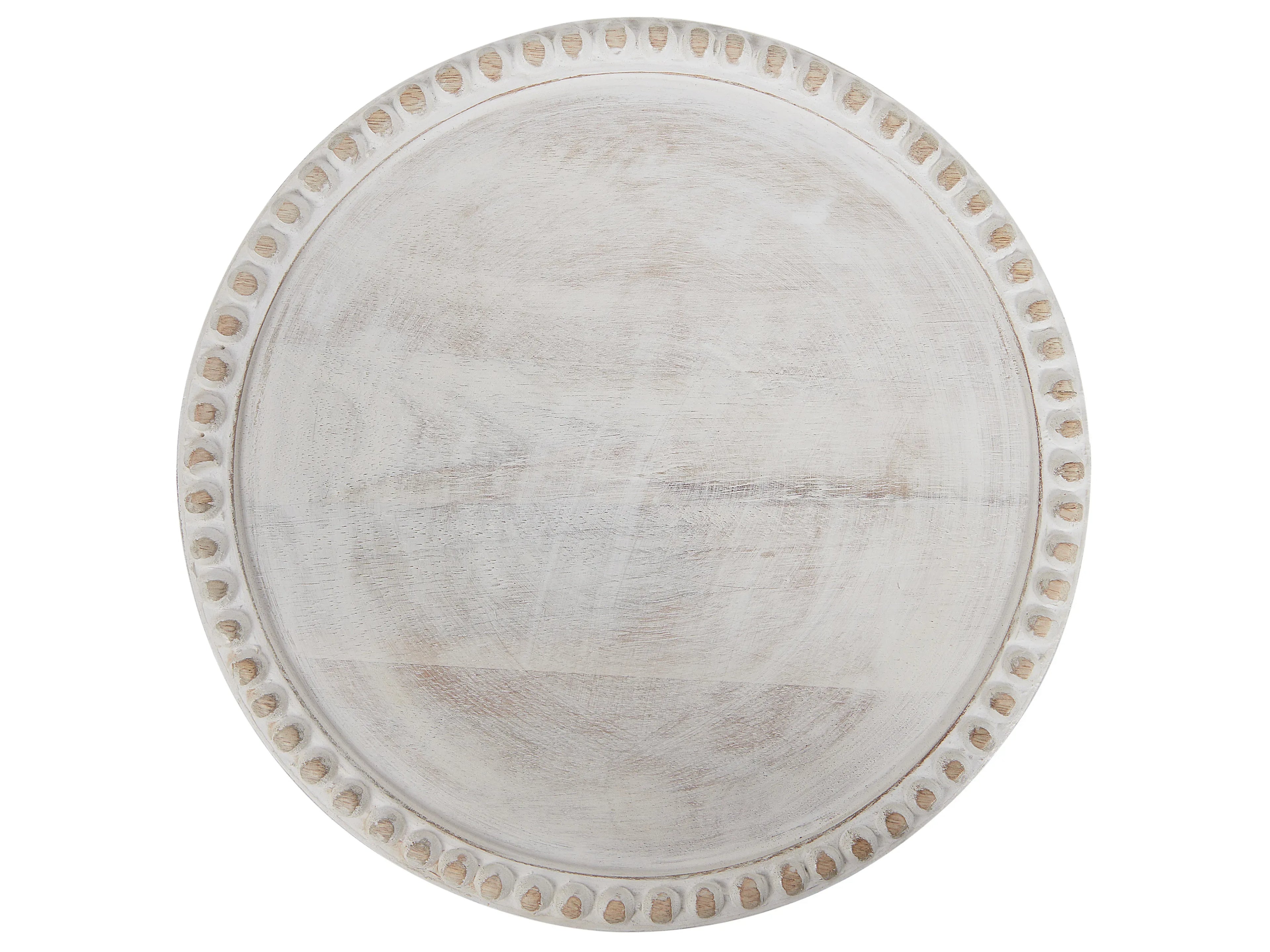 Présentoir à gâteau en bois de manguier avec couvercle en verre 29x16 cm – Marron clair, Fait à la main