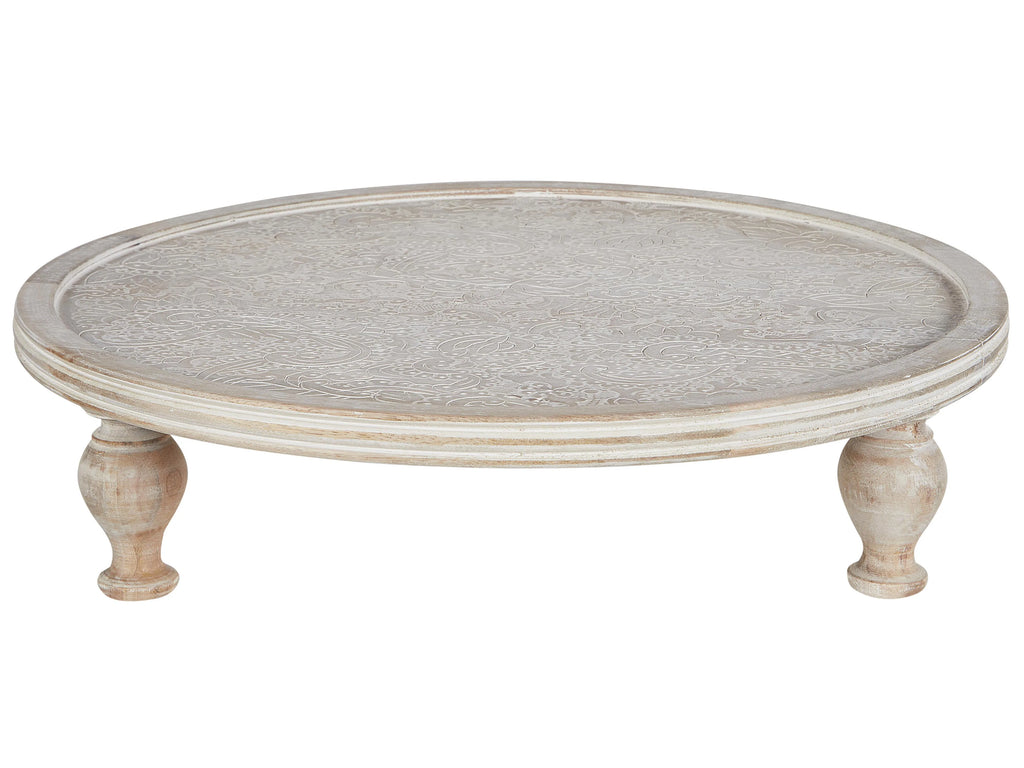Alzata per torta LUKSOR Legno di mango Marrone chiaro