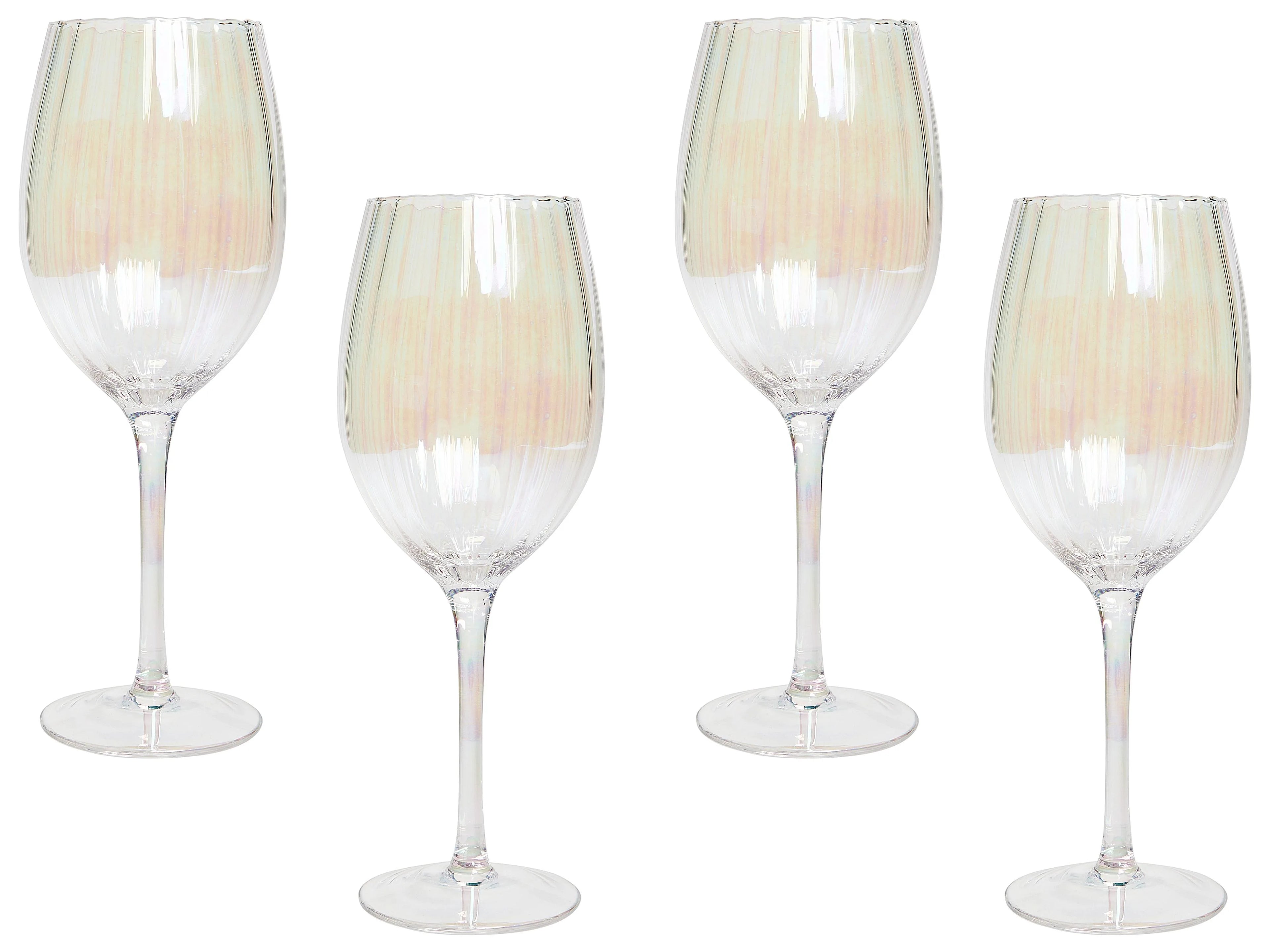 Set di 4 calici da vino MORGANITE 530 ml Trasparente