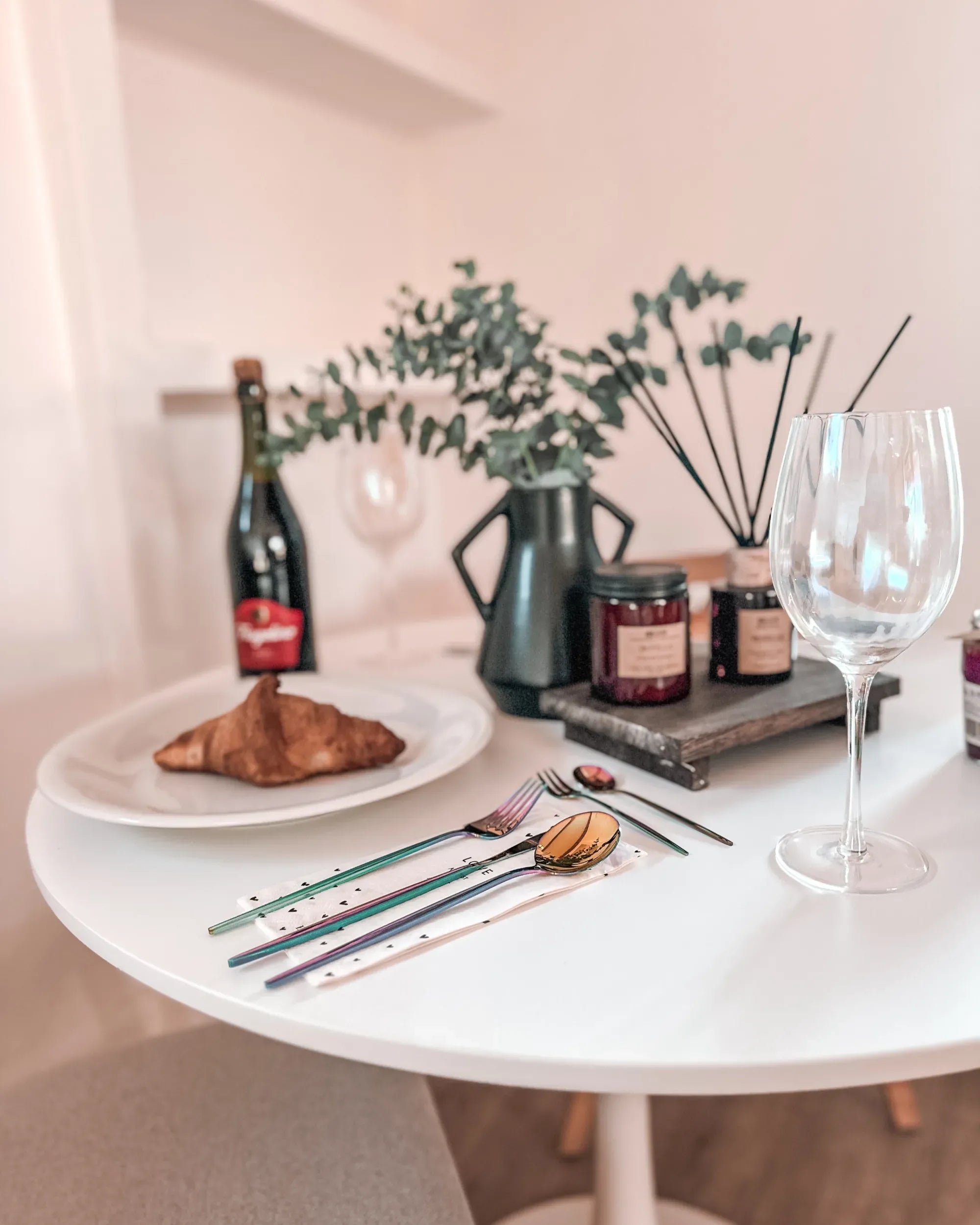 Lot de 4 verres à vin 530 ml Transparent