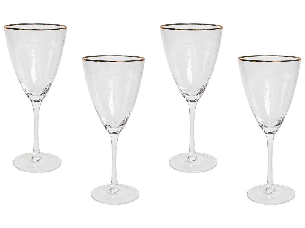 Set di 4 calici da vino TOPAZ 380 ml Trasparente