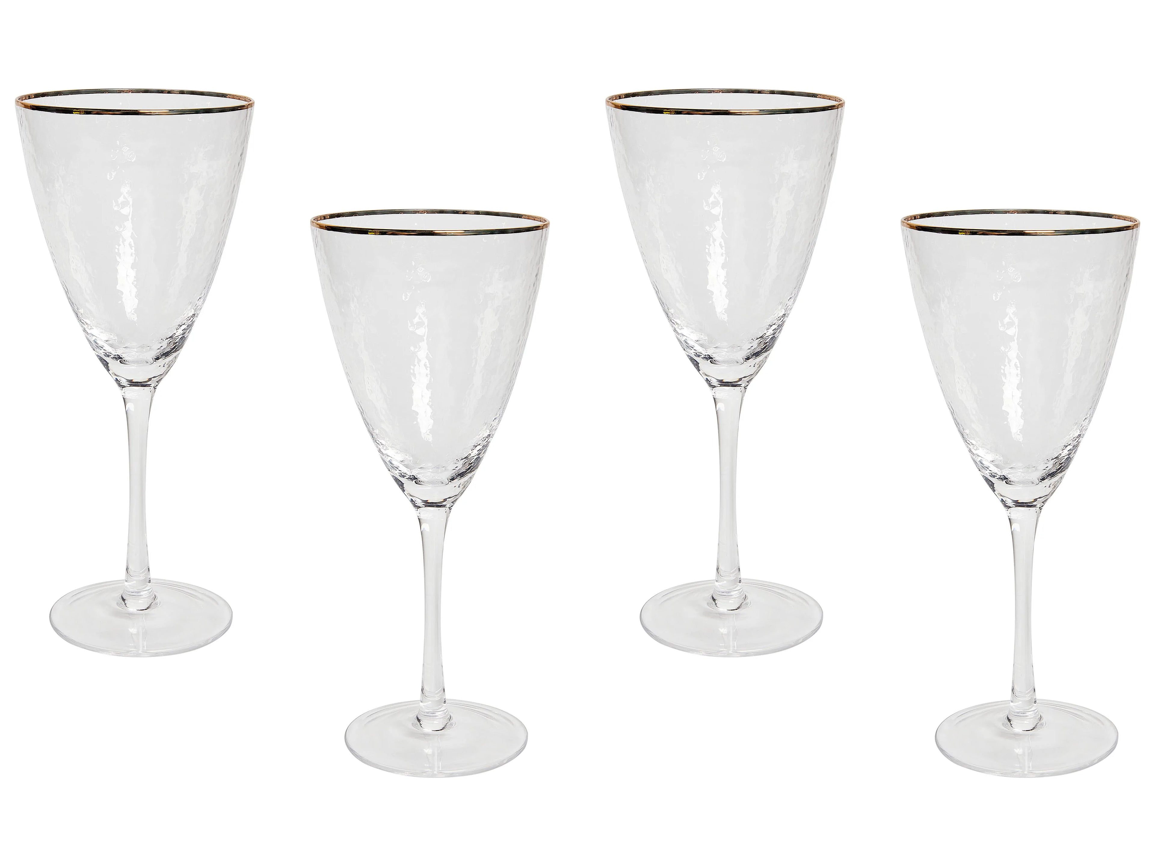 Set di 4 calici da vino TOPAZ 380 ml Trasparente
