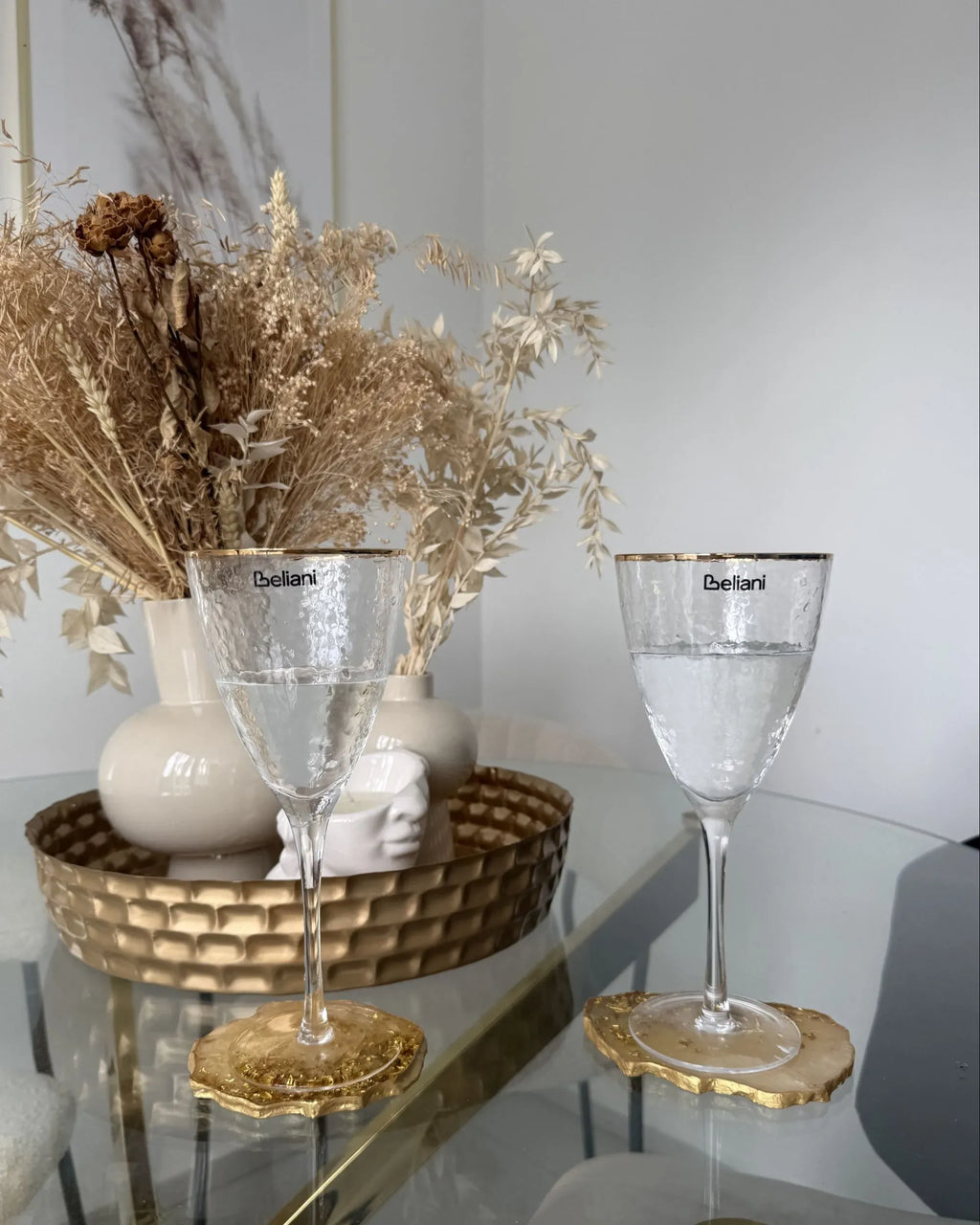 Lot de 4 verres à vin 380 ml Transparent