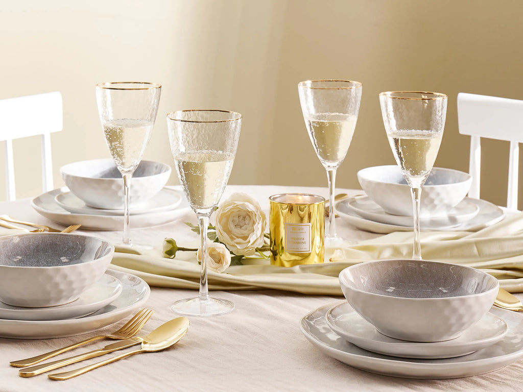 Lot de 4 verres à vin 380 ml Transparent