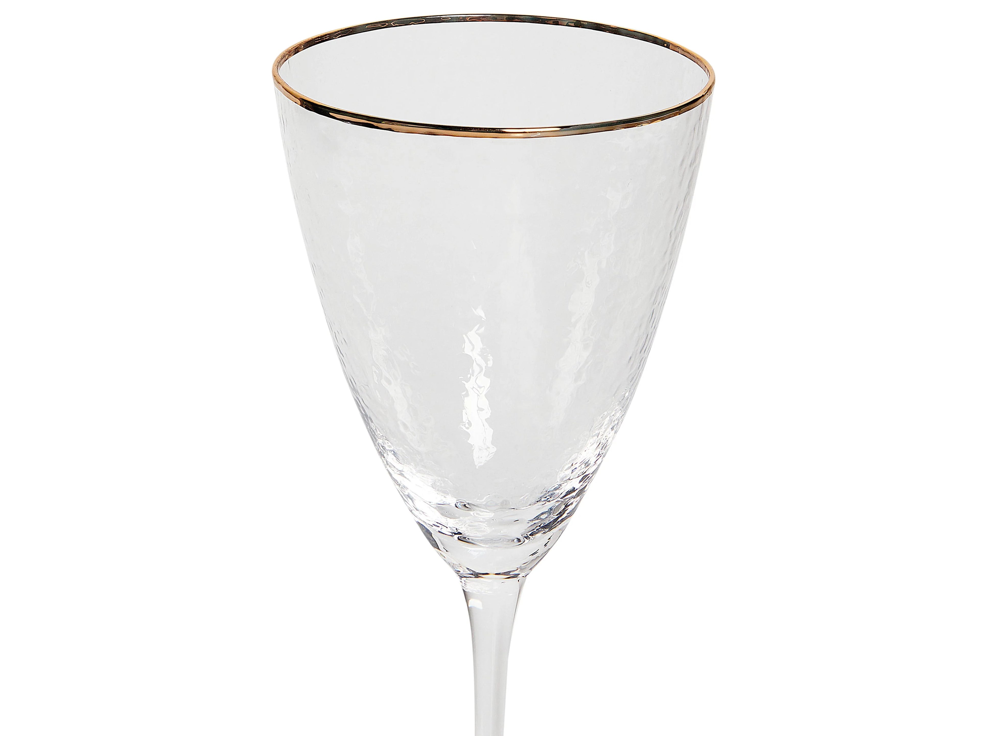 Lot de 4 verres à vin 380 ml Transparent