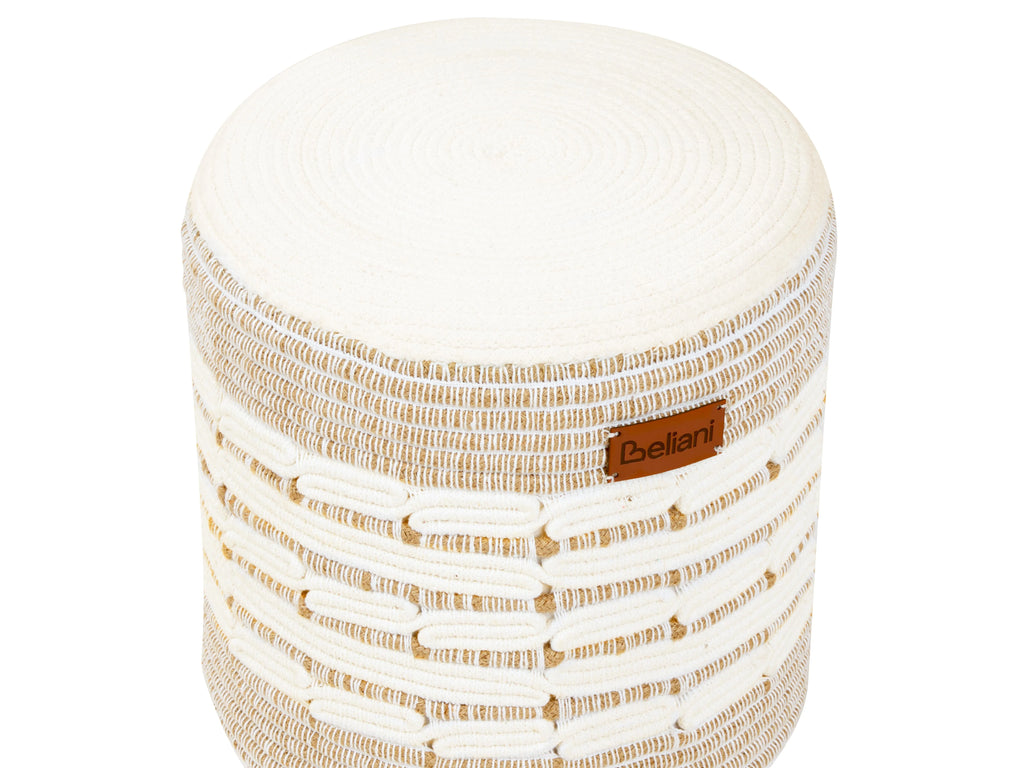 Pouf  Blanc
