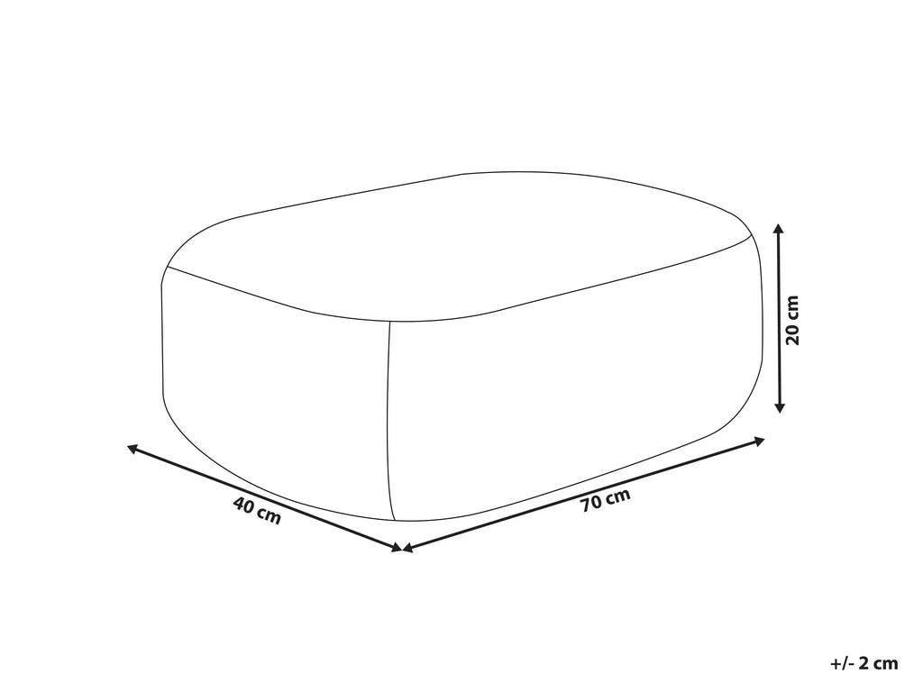 Pouf Iuta Noir