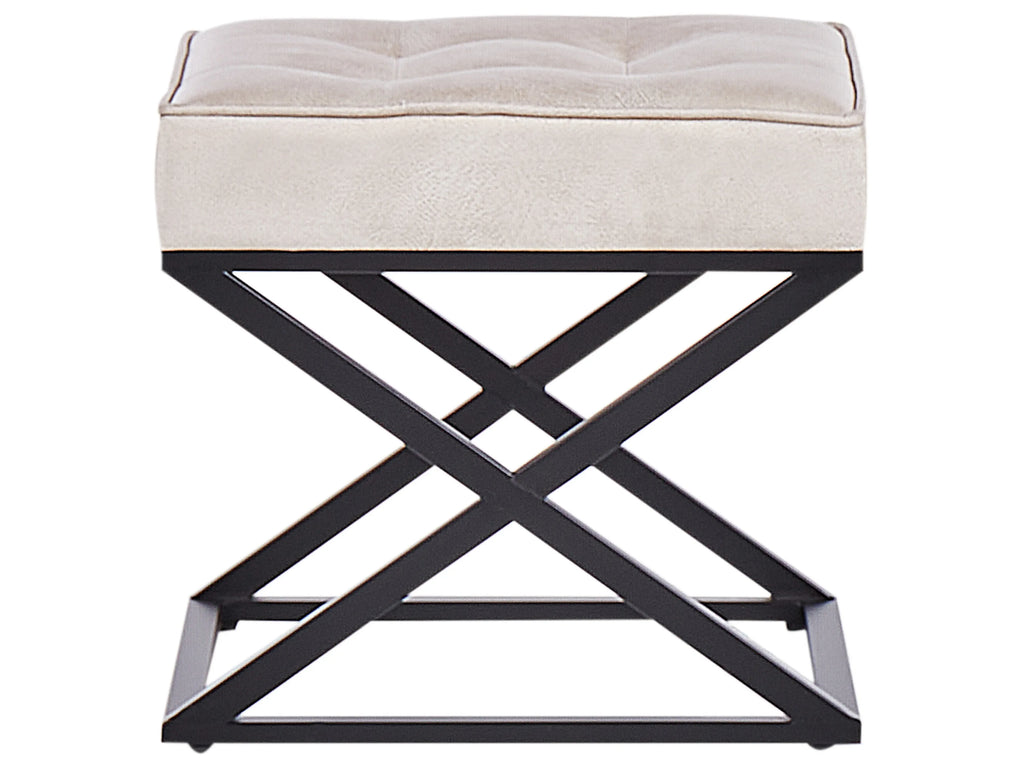 Tabouret Similicuir Beige