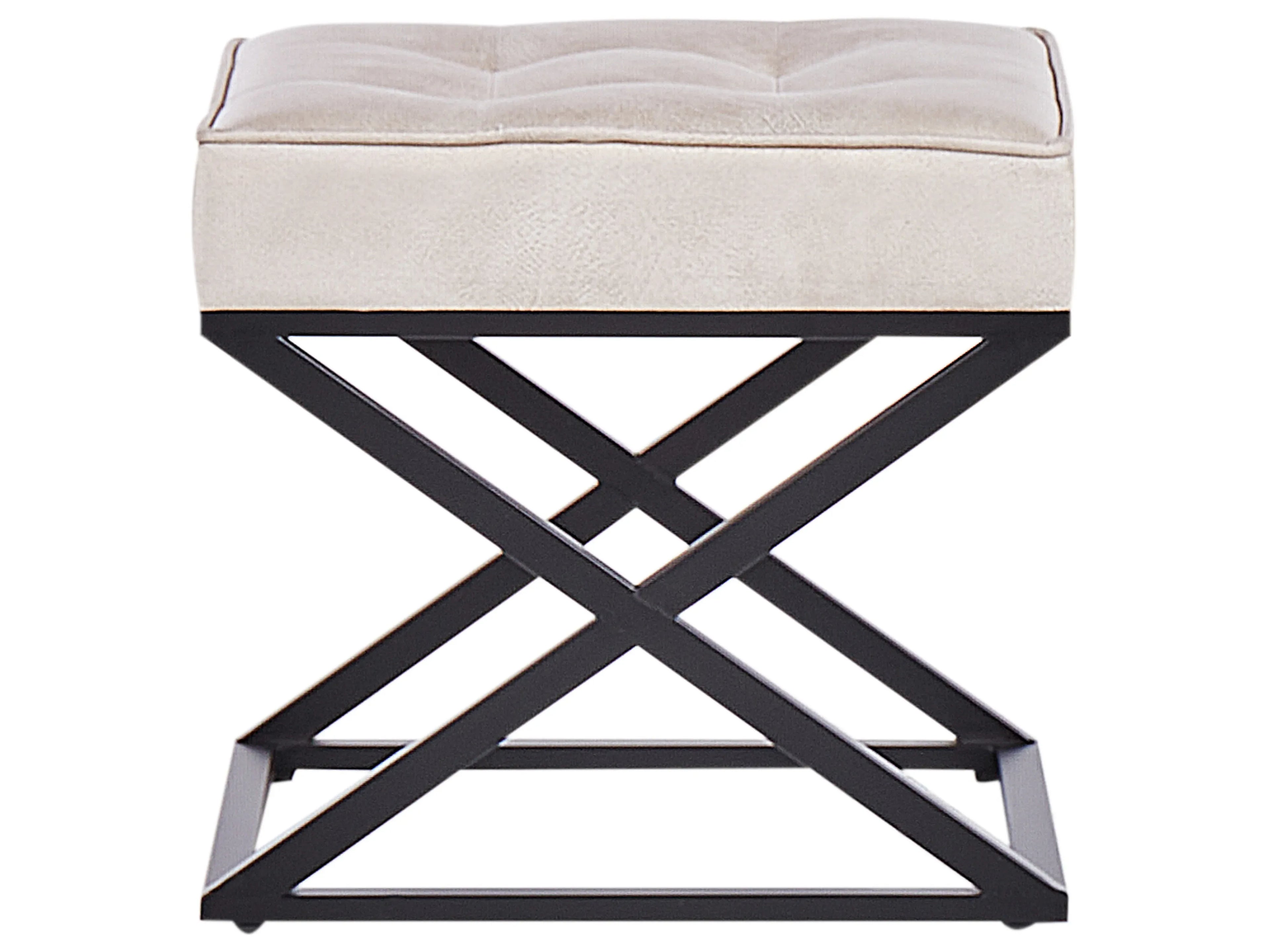 Tabouret Similicuir Beige