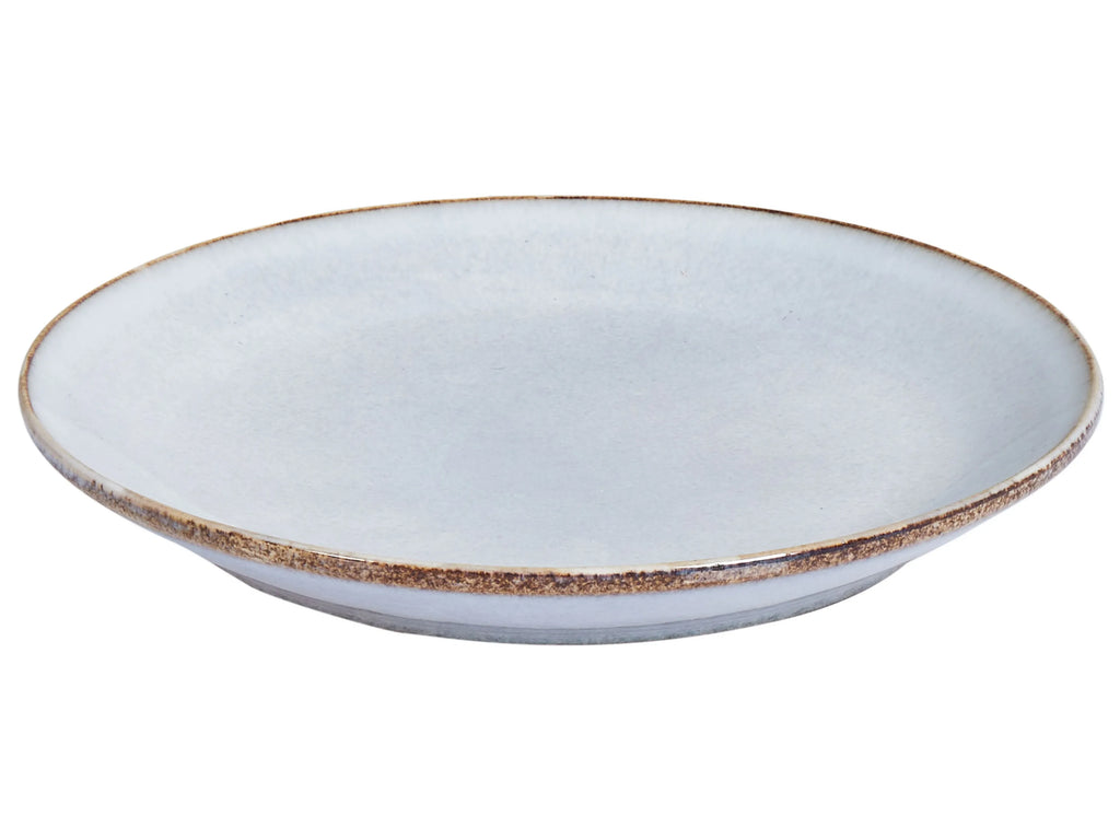 Lot de 4 assiettes à tapas Grès cérame Bleu