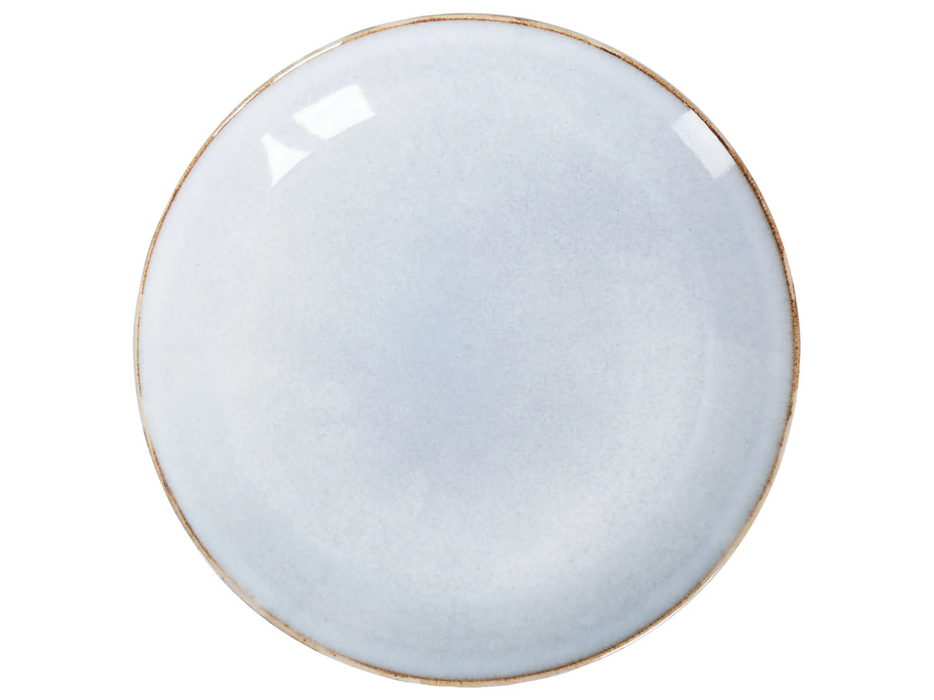 Lot de 4 assiettes à tapas Grès cérame Bleu