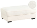 Ottomana RENDERS Boucl Bianco sporco