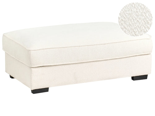 Ottomana RENDERS Boucl Bianco sporco