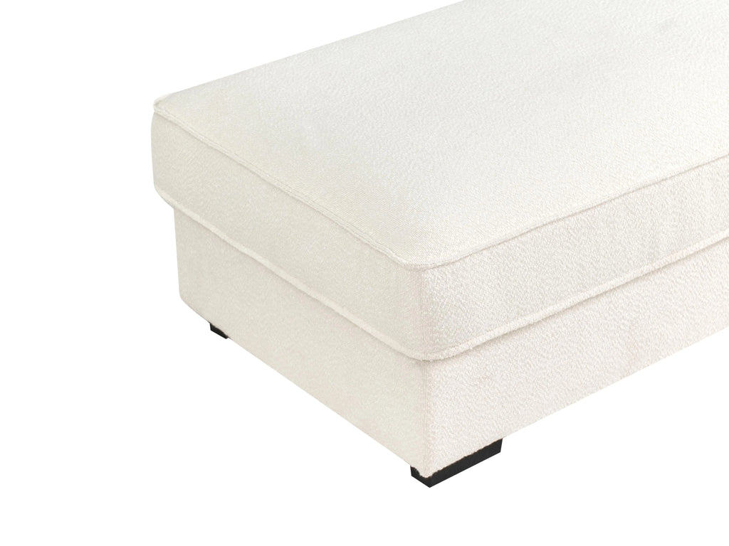 Pouf Écru