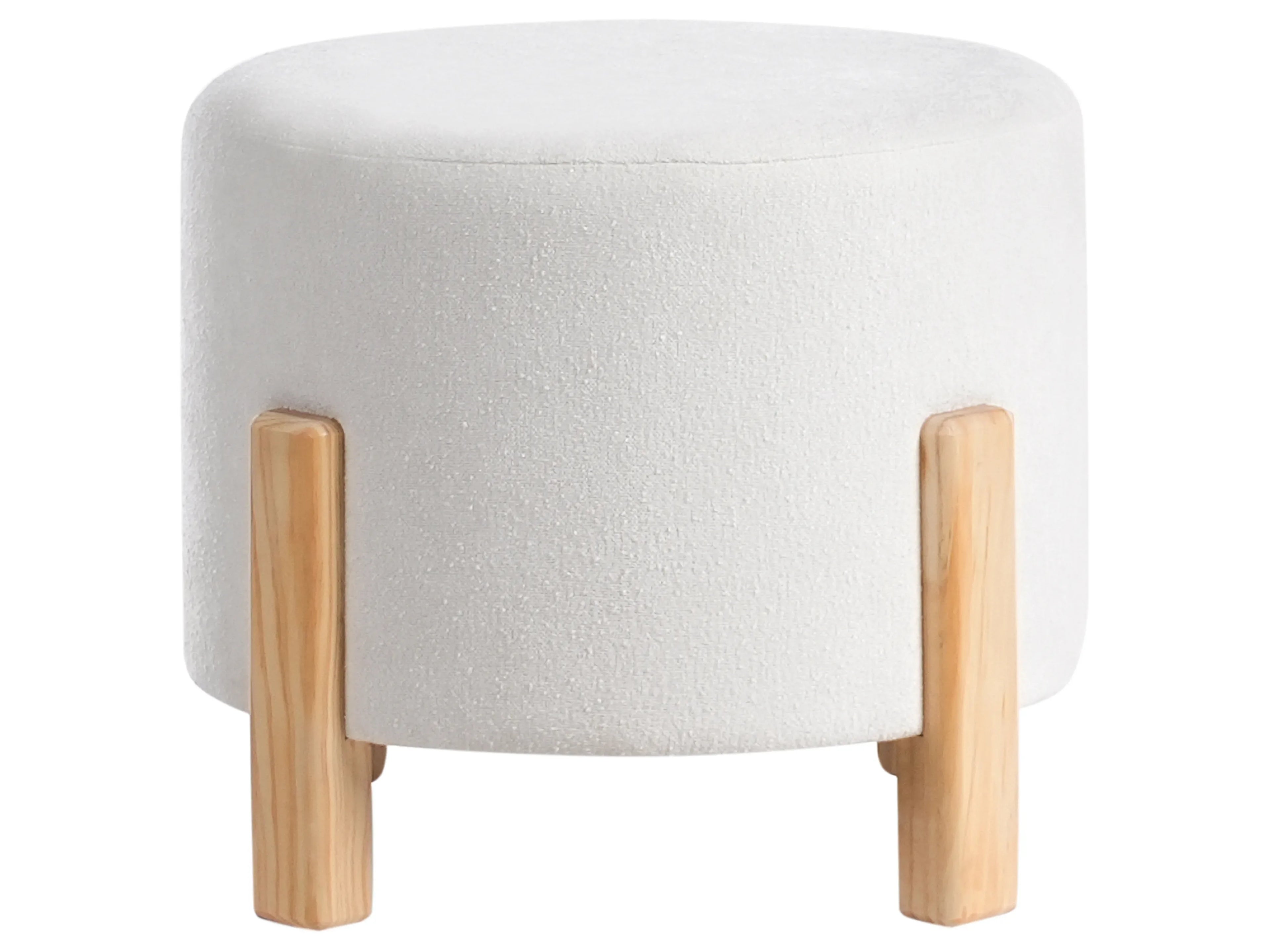 Pouf  Blanc cassé