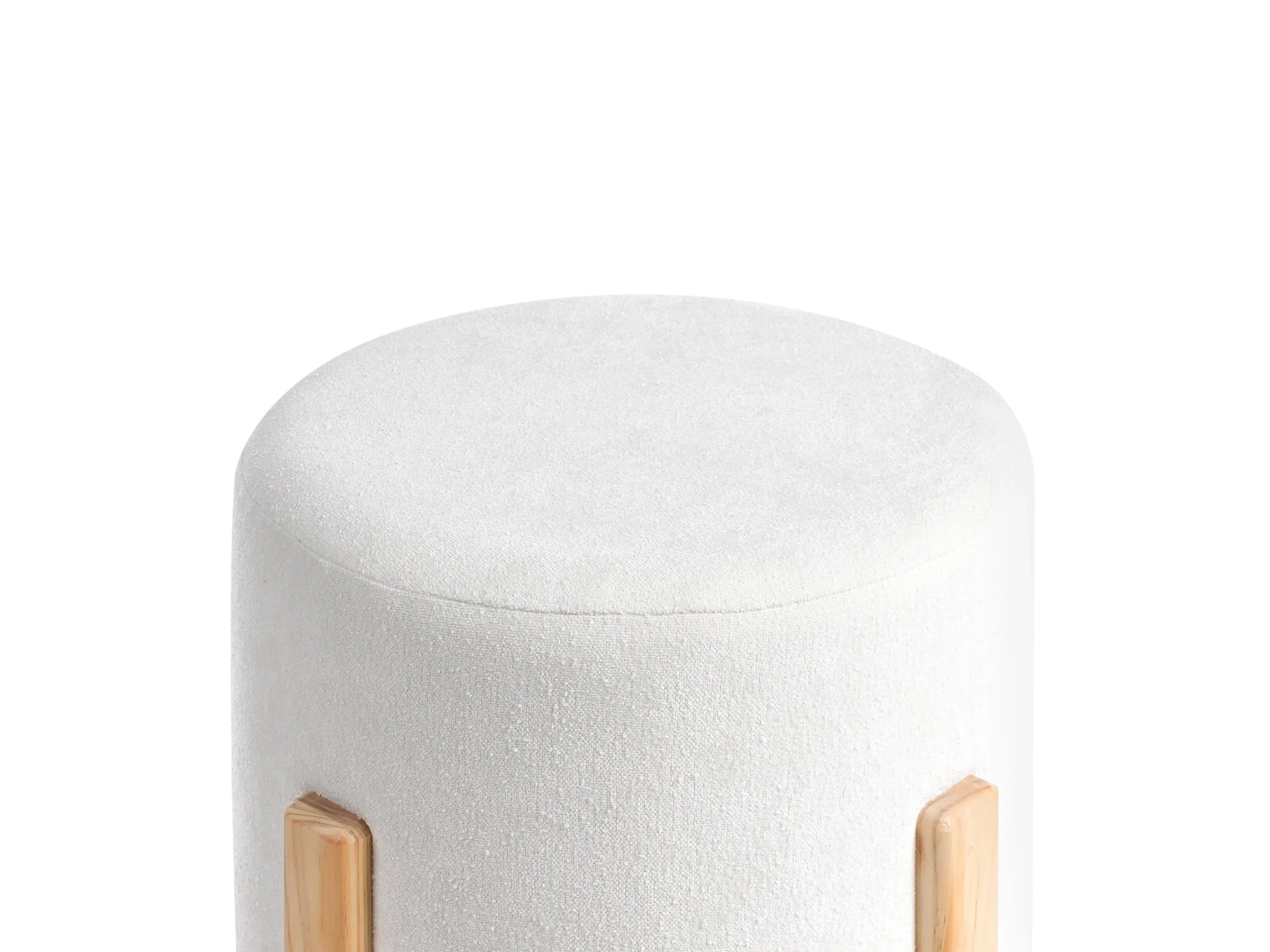 Pouf  Blanc cassé