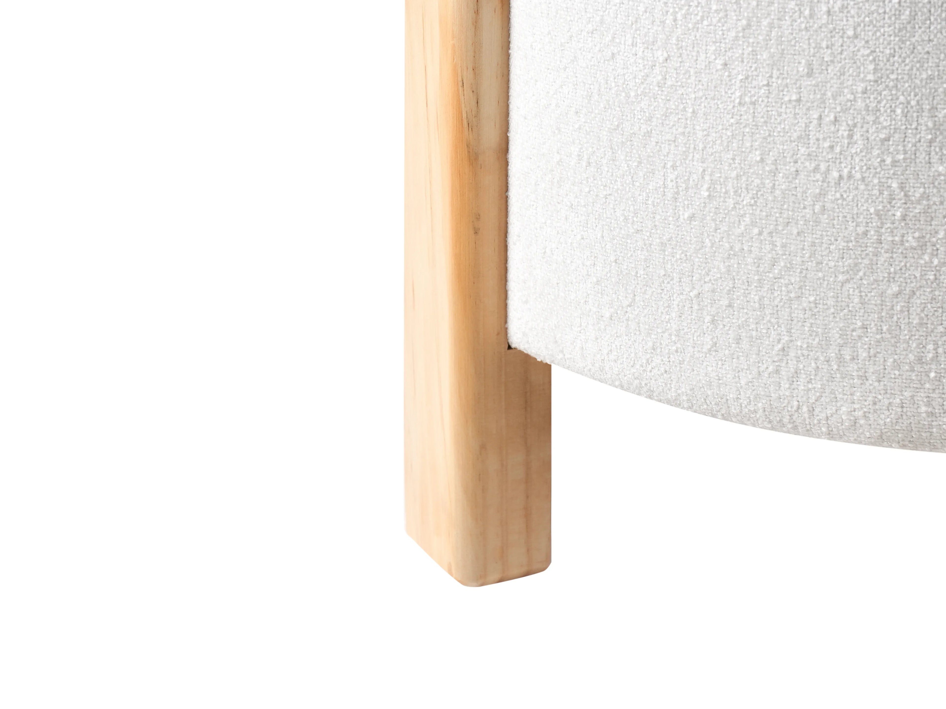 Pouf  Blanc cassé