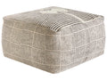 Pouf LUTZ Cotone Grigio