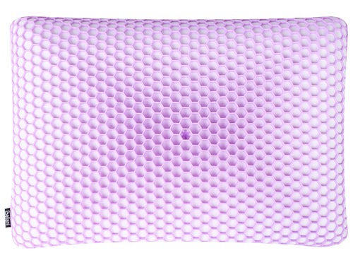 Cuscino da letto ATHOS Basso Schiuma memory 55 x 35 cm Viola
