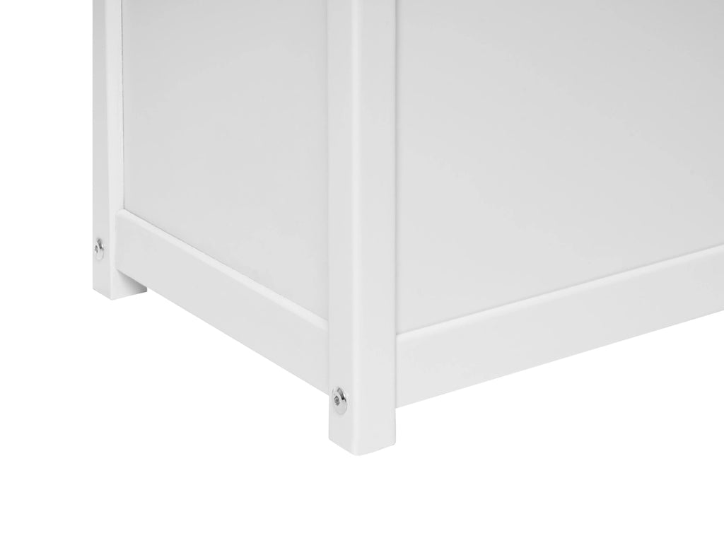 Banc coffre Pin Marron clair/Blanc
