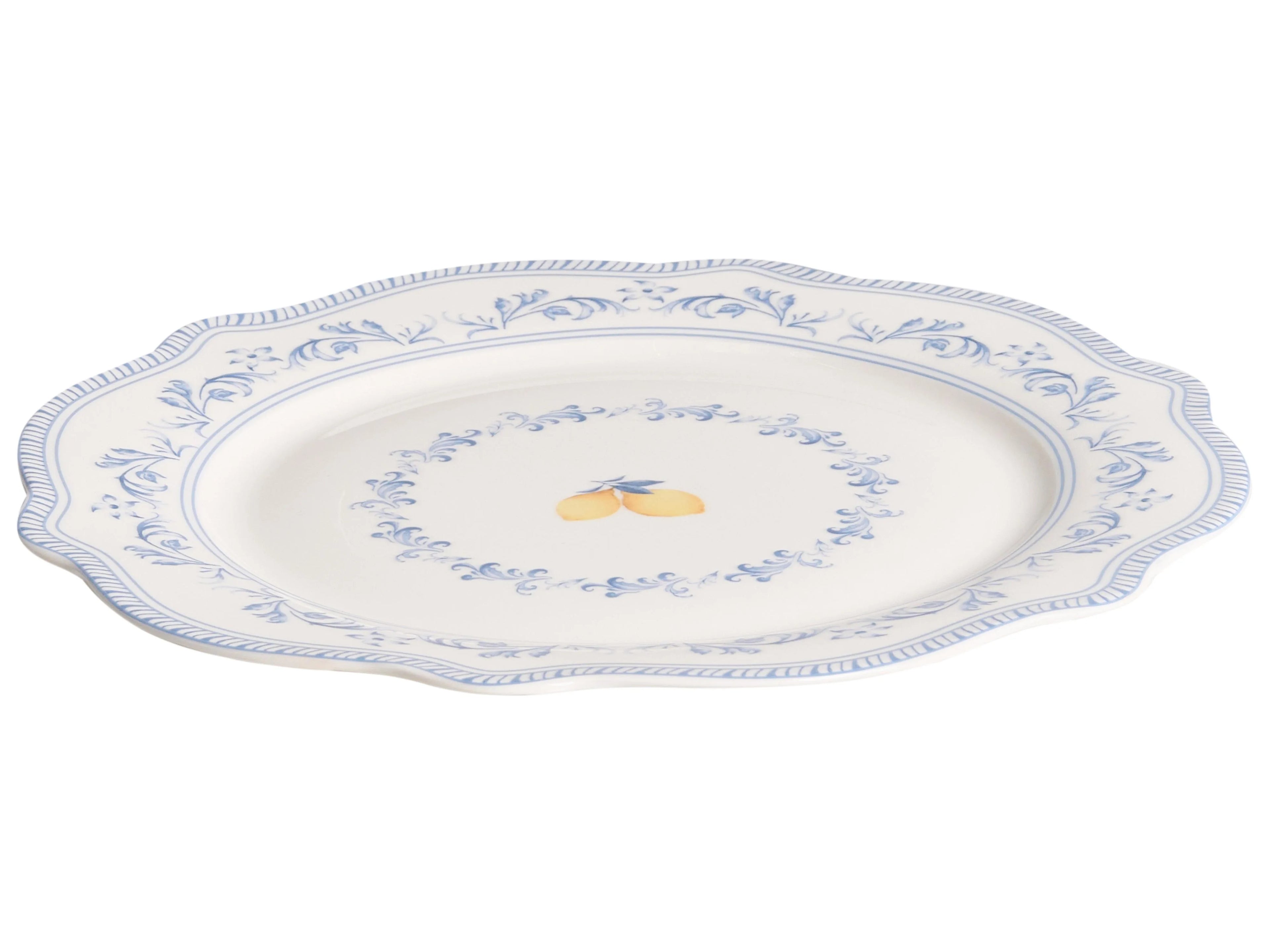 Set de 12 pièces de vaisselle en porcelaine blanche