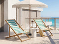 Tissus pour chaises longues / 113 x 44 cm Turquoise