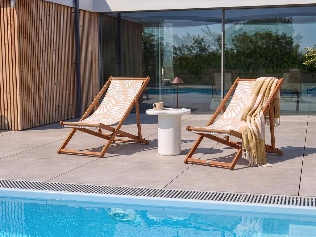 Tapis de plage / 113 x 44 cm Beige