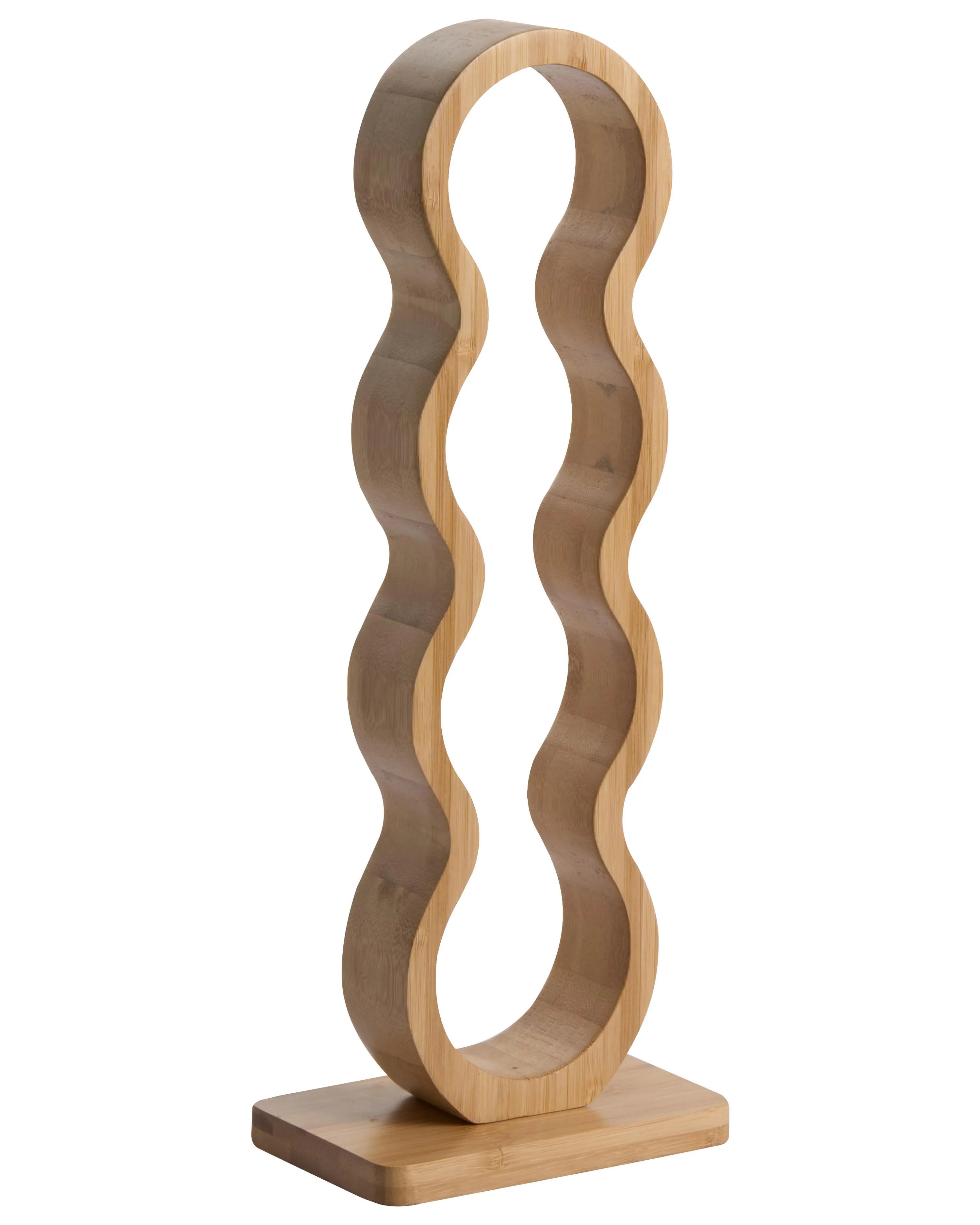 Porta bottiglie da vino CERISE Bamb Marrone chiaro