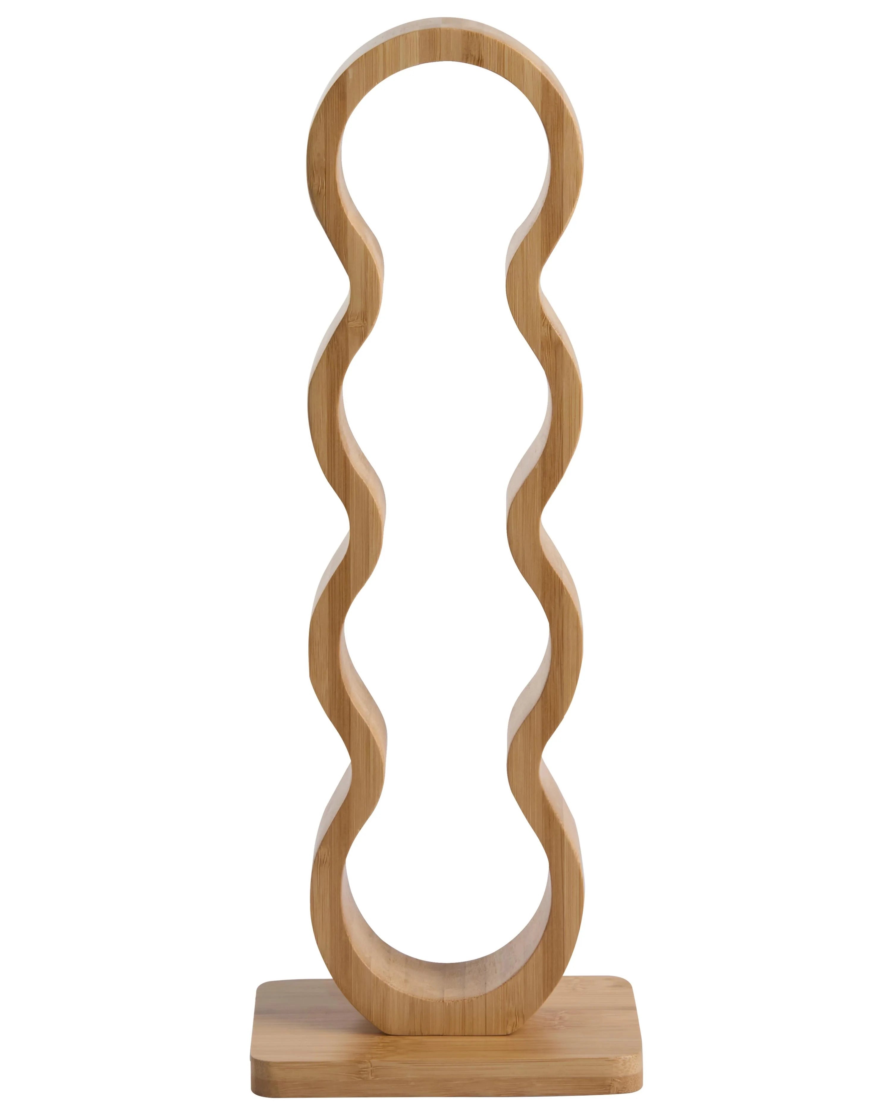 Porte-bouteilles de vin Bambou Marron clair