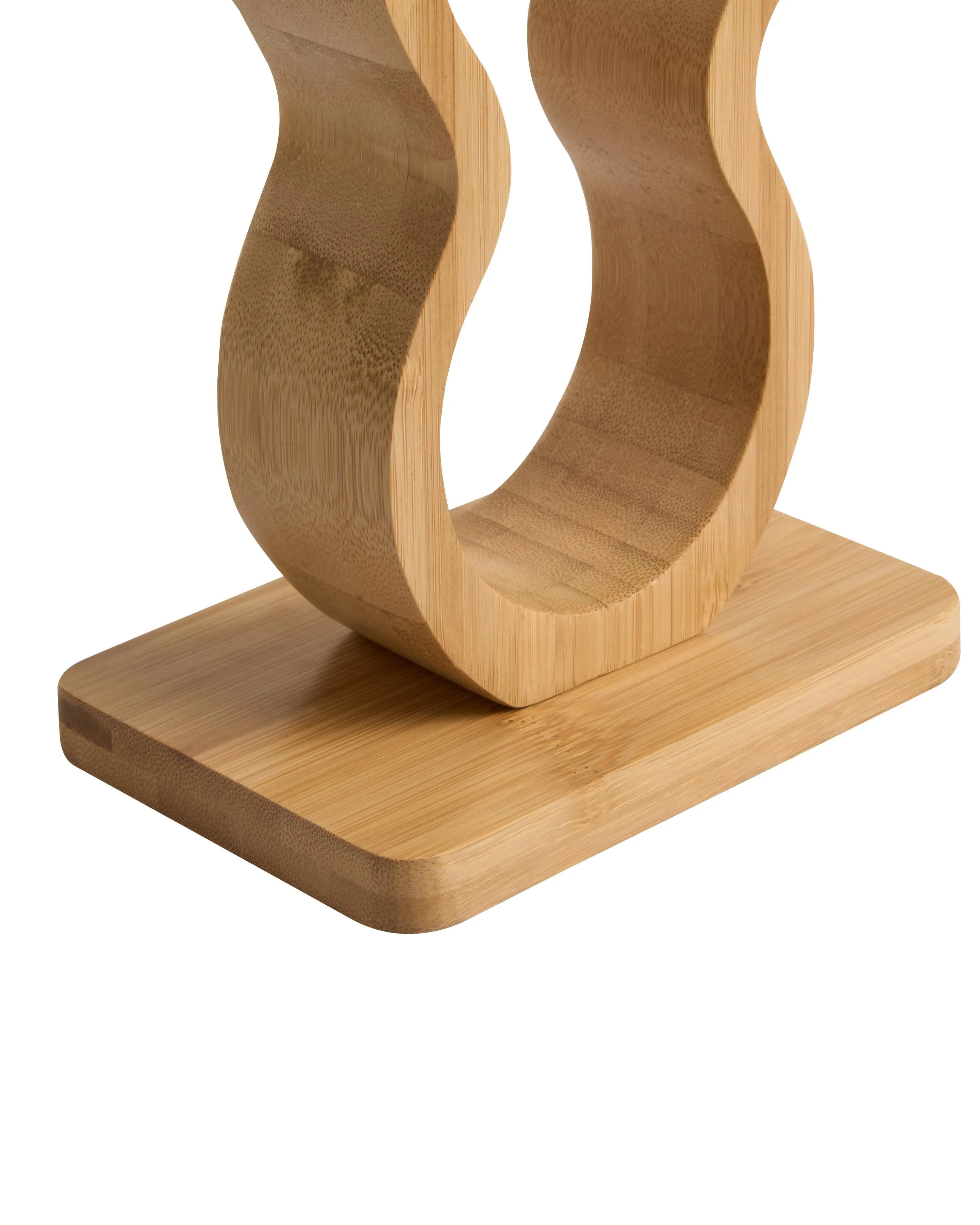 Porte-bouteilles de vin Bambou Marron clair